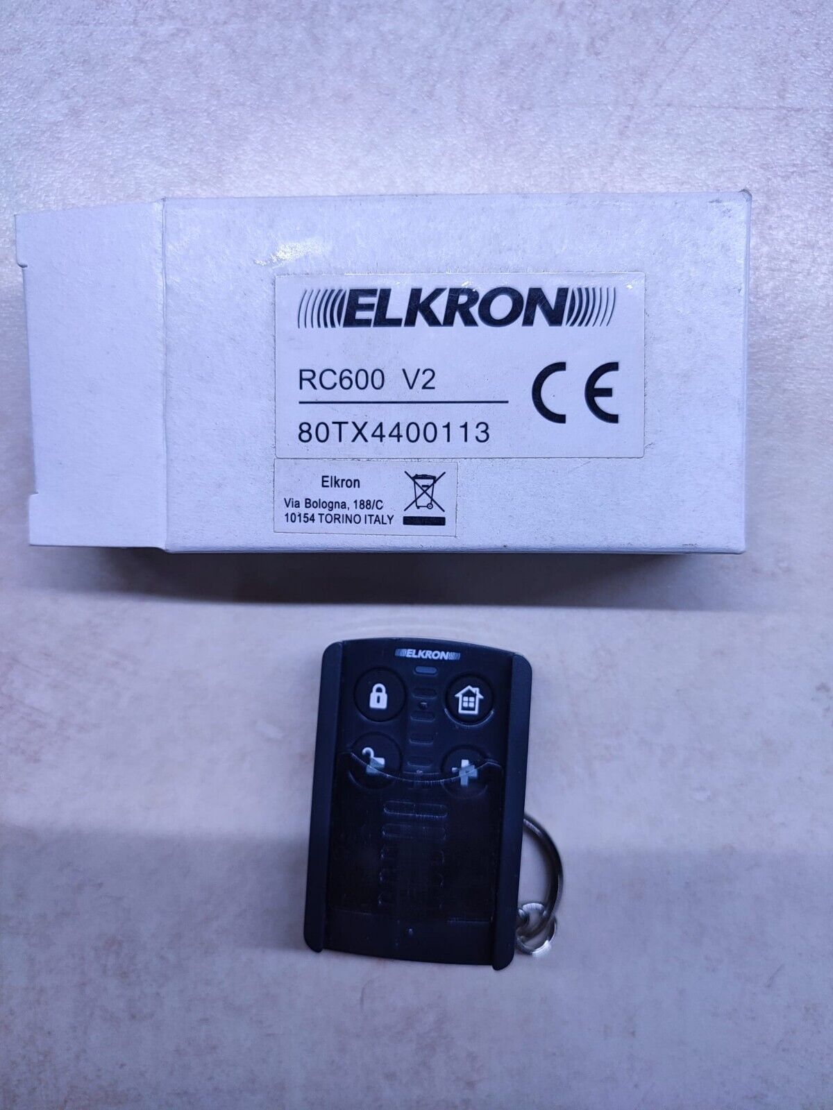 Rc600 Telecomando 4 Tasti ( ELKRON cod. 80TX4400113 )