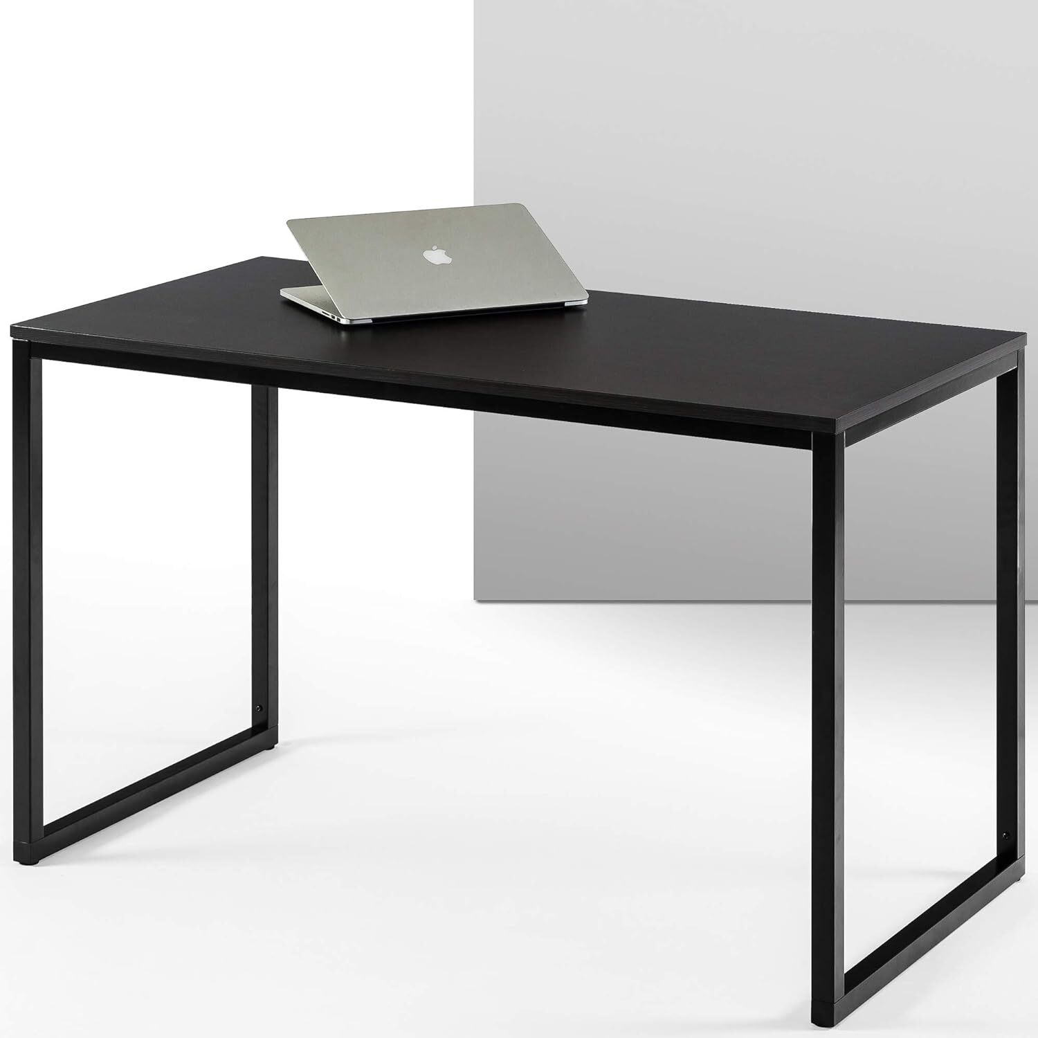 Zinus Jennifer 119x61x74 cm - Scrivania 61x119x73 cm, Marrone Espresso/Nero