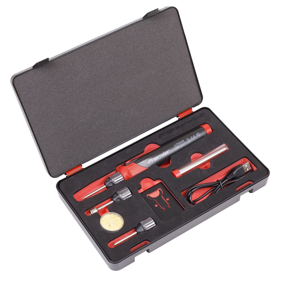 Sealey Ricaricabile Saldatore Kit 30W SDL11