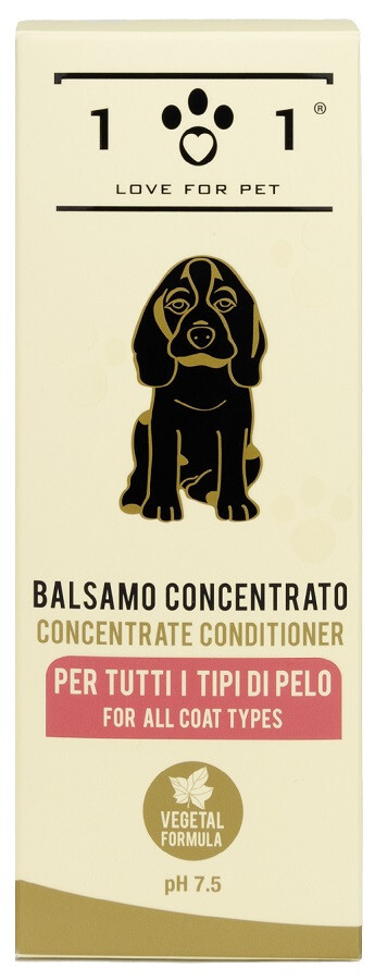 101 Love for Pet Balsamo Concentrato per tutti i tipi di pelo da 250 ml