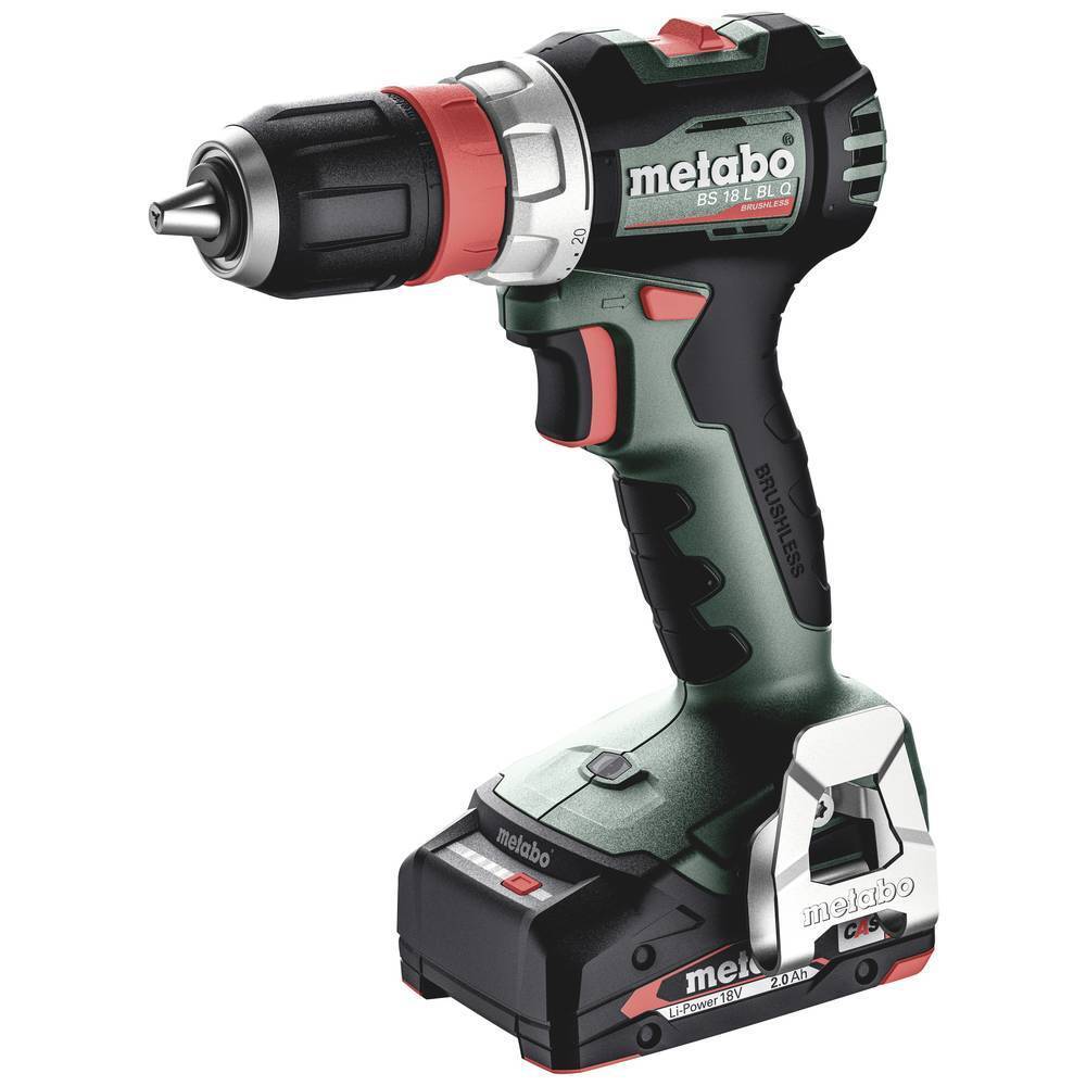 Metabo BS 18 L BL Q 613156500 Trapano avvitatore a batteria 18 V 2 Ah Li-Ion