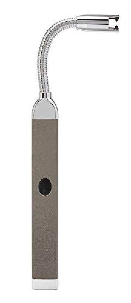 (TG. Slim) Zippo Rechargable Candle Lighter FlexNeck-Pebble Grey Accendino, Allu