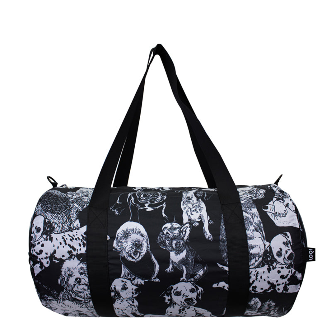 Borsa Da Viaggio Weekender  Recycled  Dogs Red Poppy Bee | Loqi