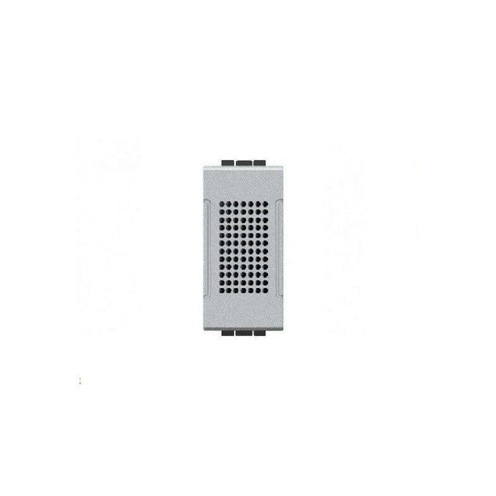 SUONERIA RONZATORE 220V 6A COMPATIBILE SERIE LIVING COLORE ARGENTO