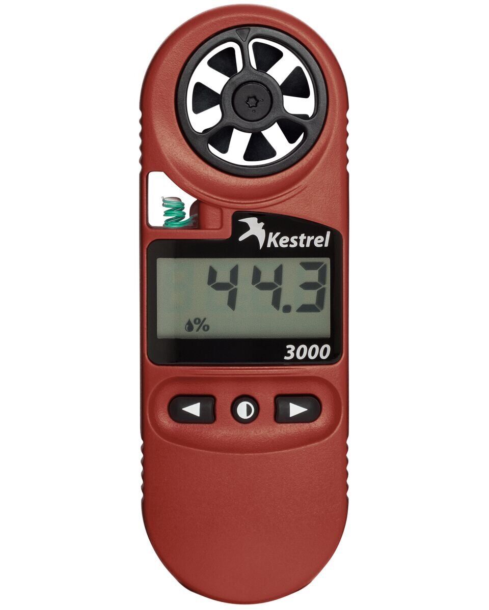 Kestrel 3000 Pocket Wind Meter - Red (d8y)