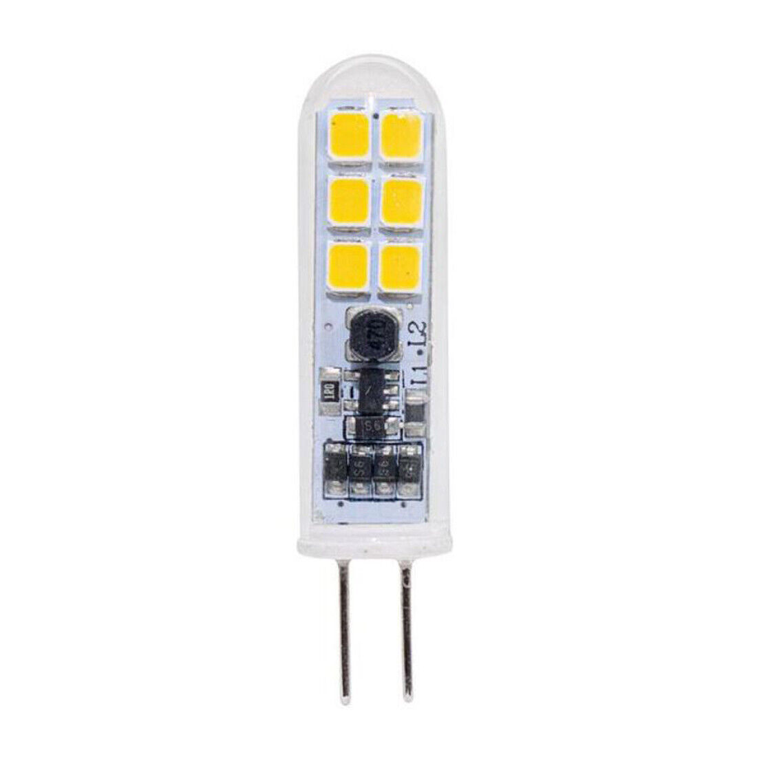 Life Lampadina a LED, attacco G4, luce bianca calda 3000K, 1.9W, Ø10x41mm