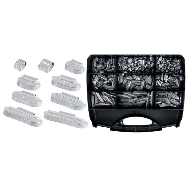 set 100pz pesi equilibratura da 10 gr - codice bgs9425-10 BGS officina