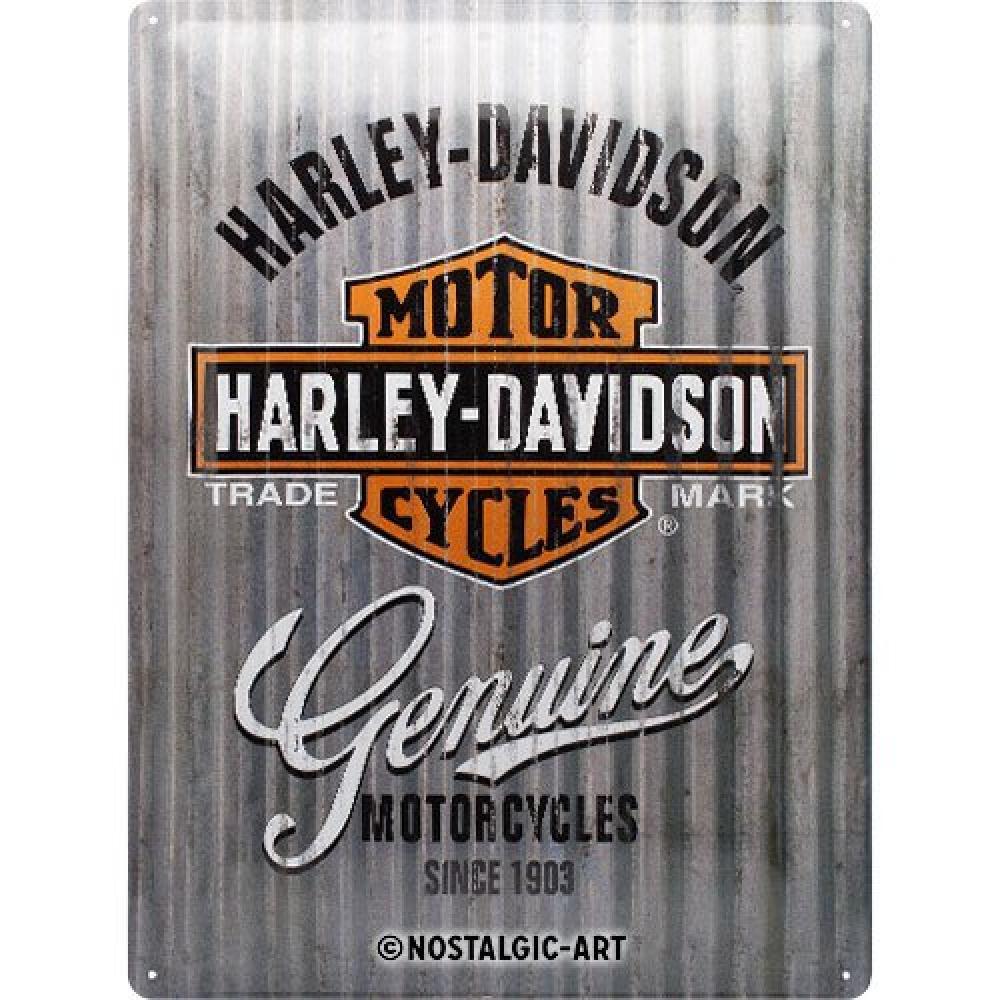 (TG. 40x0x30) VD - Contenitori per alimenti Harley-Davidson - Metal Wall - NUOVO