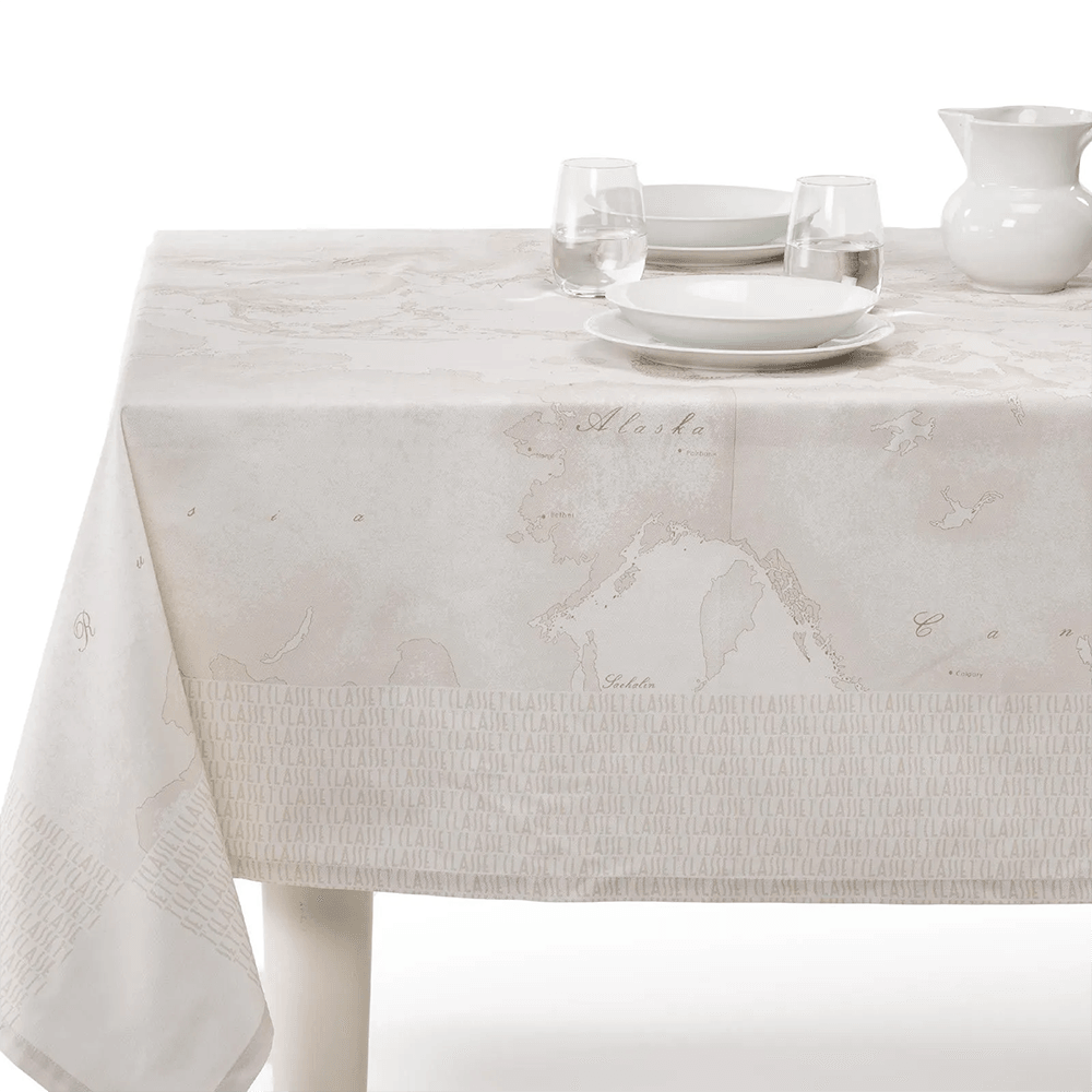 Alviero Martini Geo White Tovaglia 150x240 1009630 D64