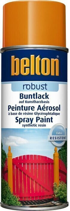 Spray Vernice Alta Resistore Gialla Cromato Ral 1007 Robusto Belton