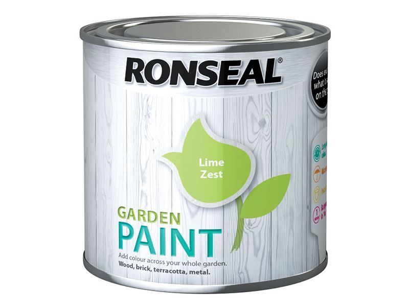 Ronseal - Garden Paint Lime Zest 250ml