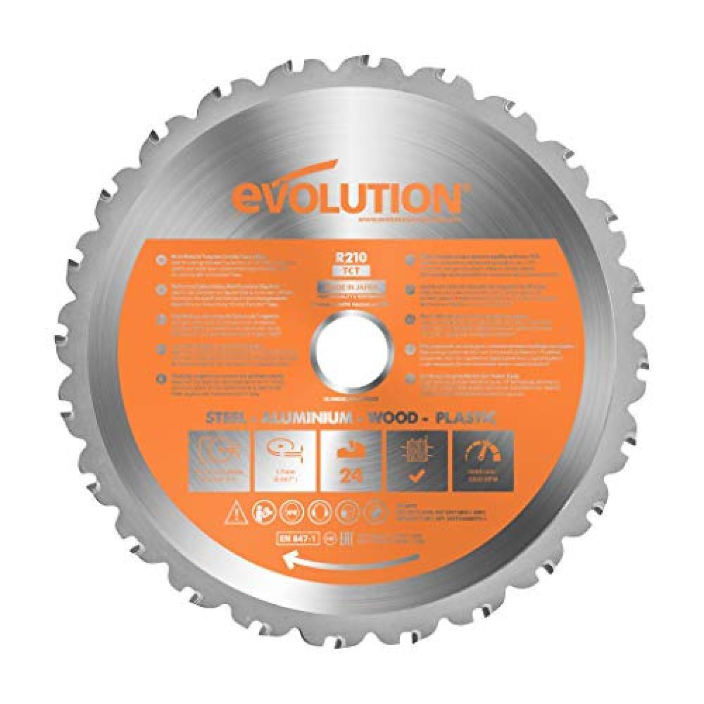 (TG. 210 mm) Evolution Power Tools - RAGE Lama Multiuso con Punte al Carburo di