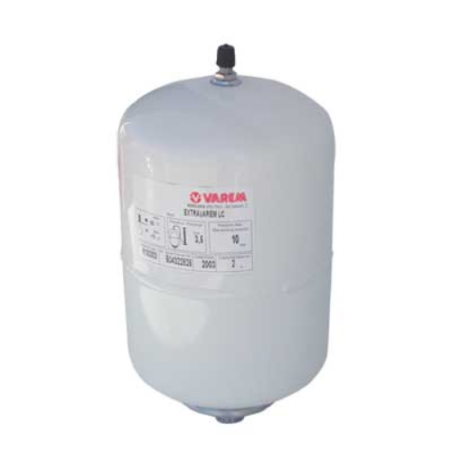 Vaso espansione per impianti solari lt 18 att. 3/4 - 270x425  Varem