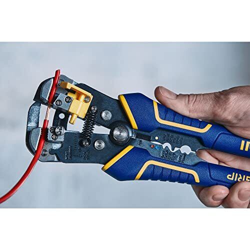 Irwin Industrial Tool Co 8-inch Self-Adjusting Comfort-Grip Wire Stripper