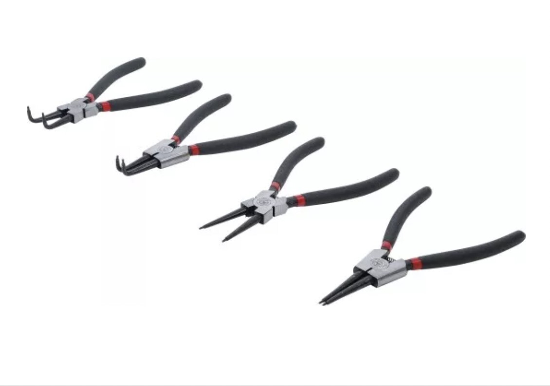 Lotto 4 Pinza A Circlips 175 MM Interno di Fuori Assiale Collettore BGS