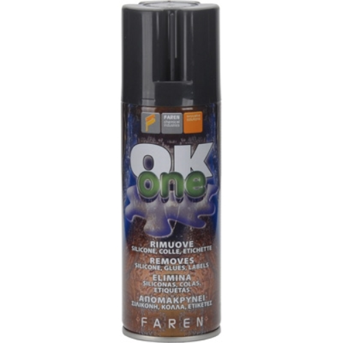 SPRAY RIMUOVI SILICONE E COLLE "OK ONE" 200 ML 200 ml FAREN