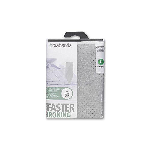 Brabantia Faster Ironing Fodera, Tessuto, Metallizzato, 135x45 cm