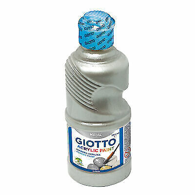 Tempera Pronta Acrilica Giotto 250Ml Argento