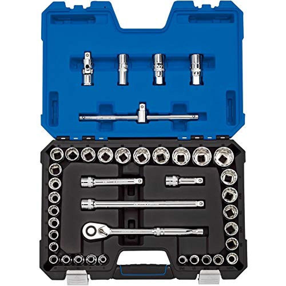 Draper H41AM/B 1/5,1 cm centimetri. Dr. mm/AF Combined socket set (41 pezzi), bl