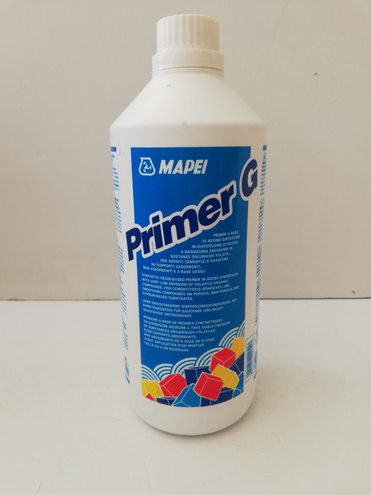PRIMER G MAPEI A BASE DI RESINE SINTETICHE PER ADESIVI CEMENTIZI E RASATURE