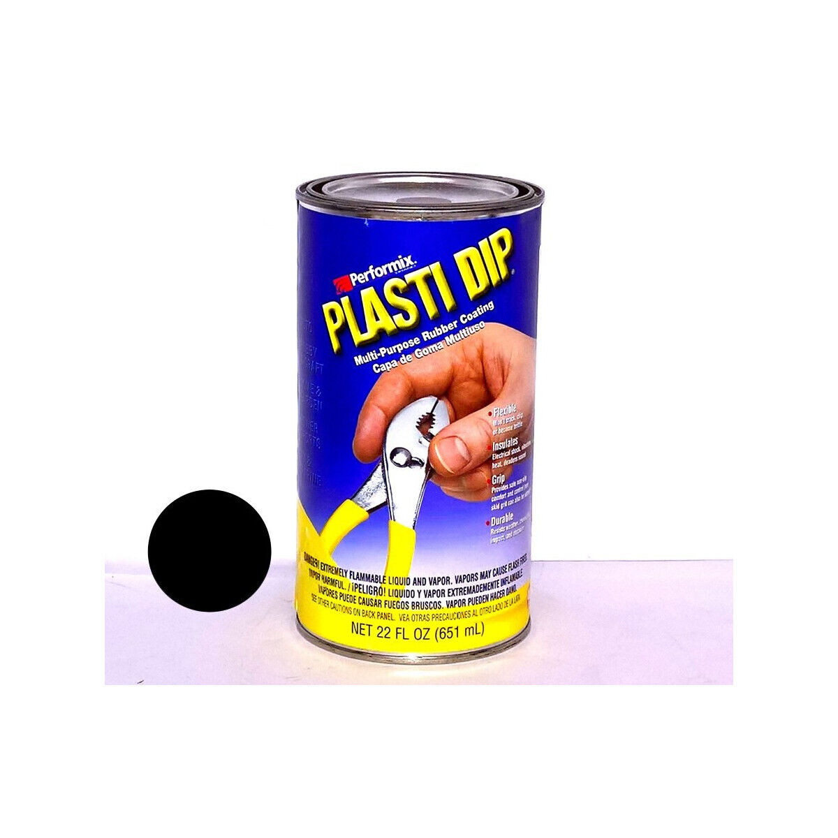 Gomma Liquida nera barattolo Plasti Dip® 650ml resistenza UV e atmosferici