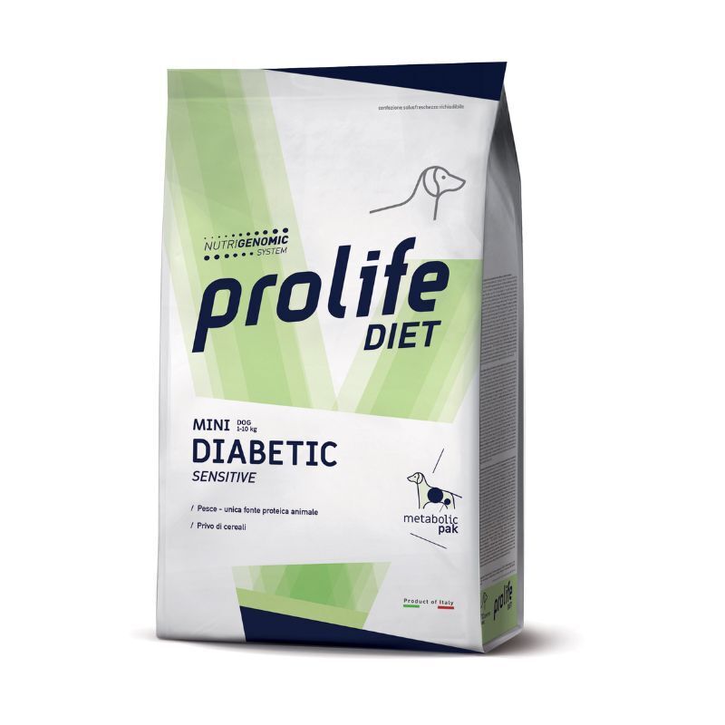 Prolife diet diabetic mini dog 1,5kg