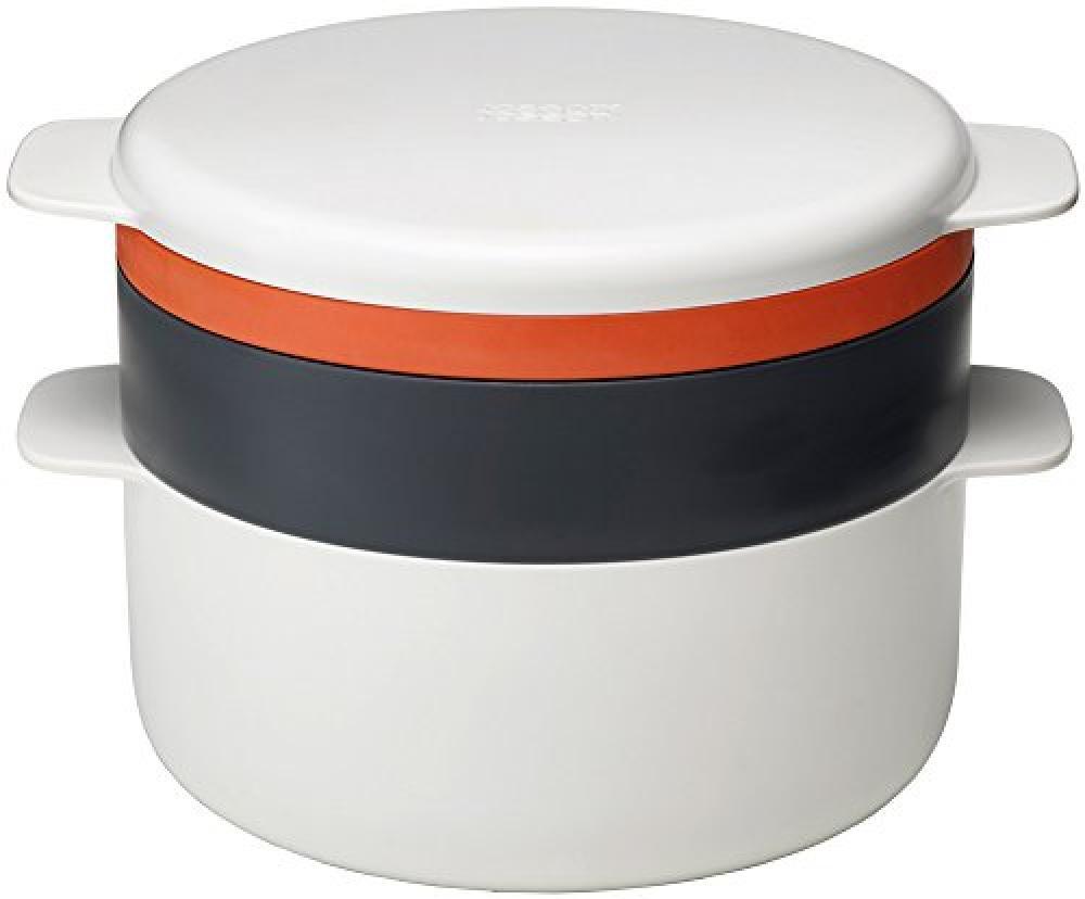 Joseph Joseph Microwave Set di Pentole, Plastica, Bianco - NUOVO