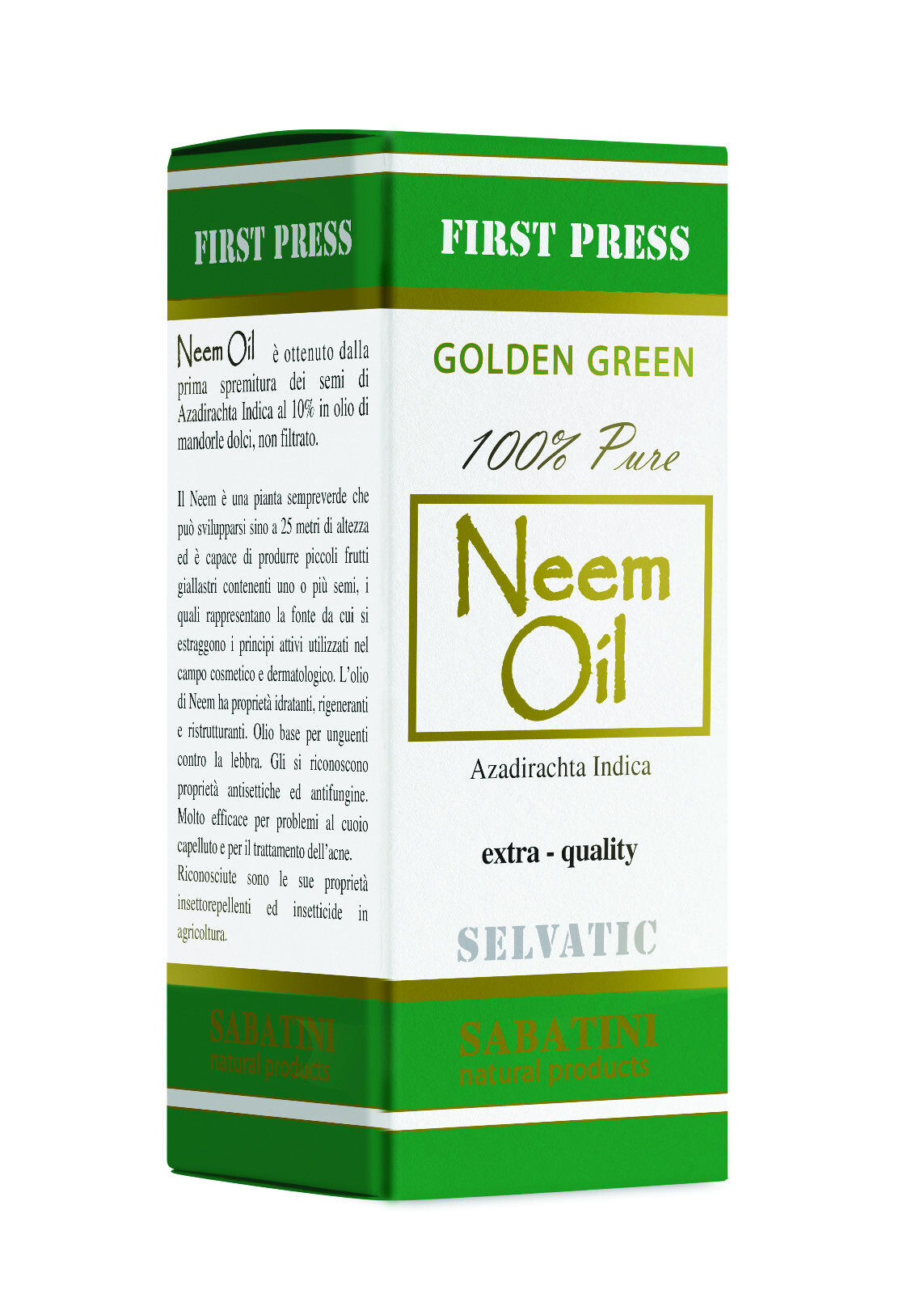 Neem Oil in Olio di Mandorle 10% 100 ml