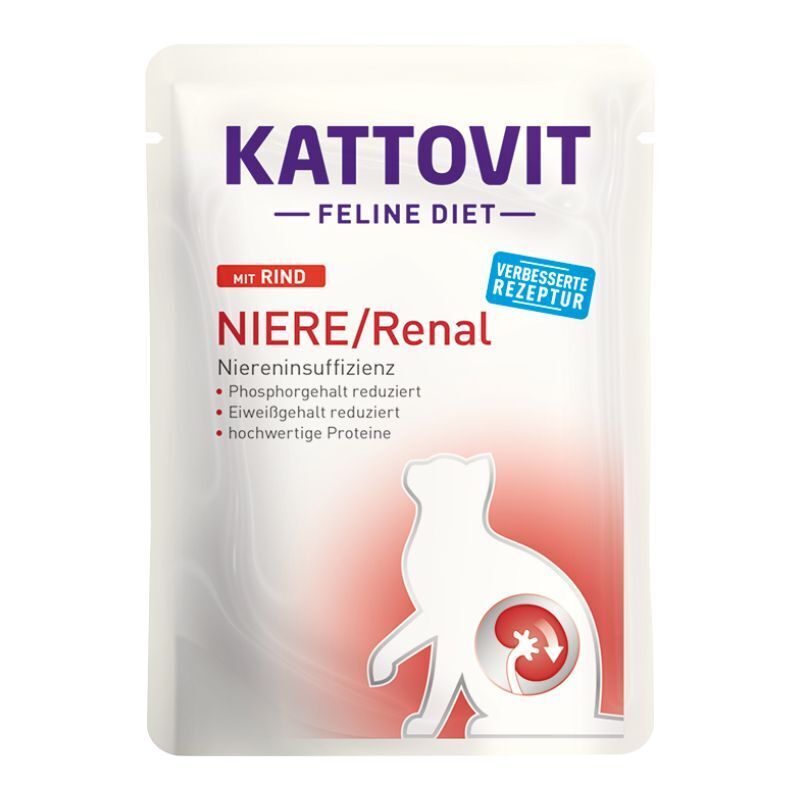 Kattovit renal manzo busta 85g