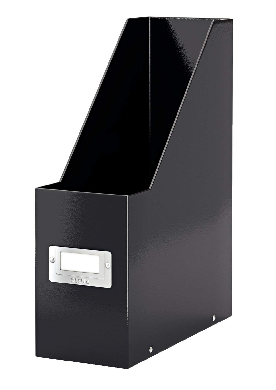 Leitz Magazine File holder, A4, Cardboard Document Storage Box with Label, Folda