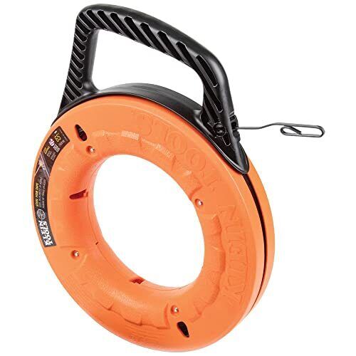 Klein Tools 25-feet Depth Finder ad alta resistenza 1/20,3 cm Wide Steel Fish ta