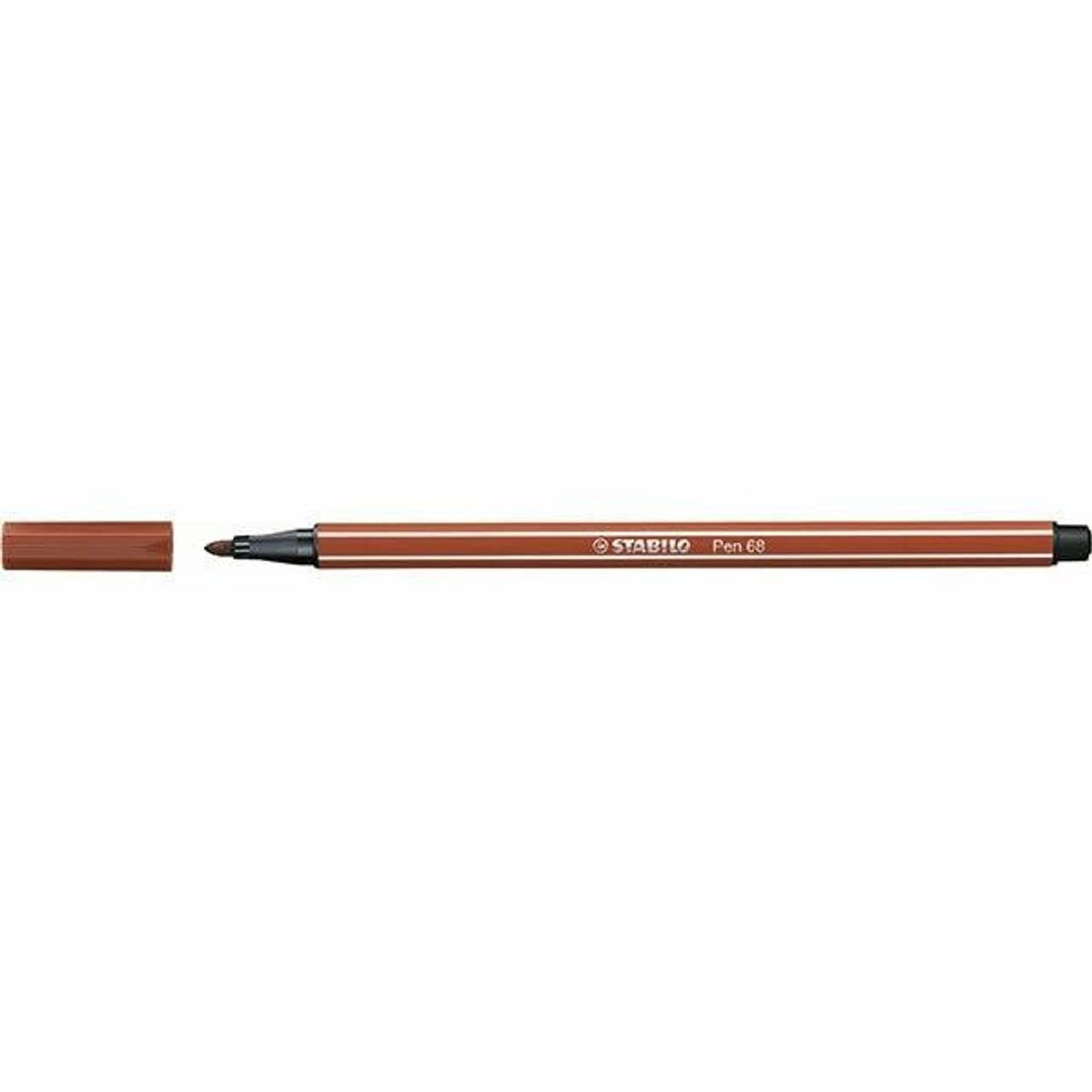 Premium Fibre-Tip Pen - STABILO Pen 68 - Pack of 1 - Sanguine