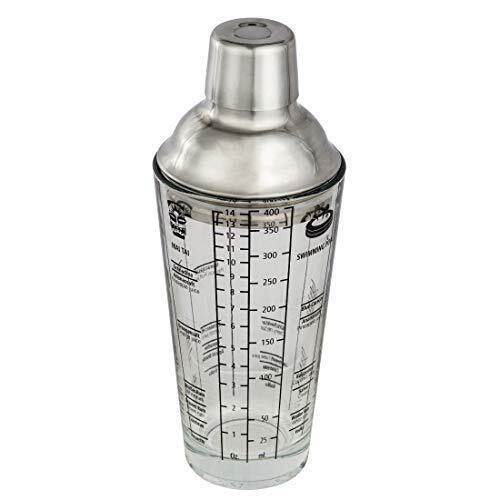Xavax Cocktail-Shaker aus Glas, 400 ml