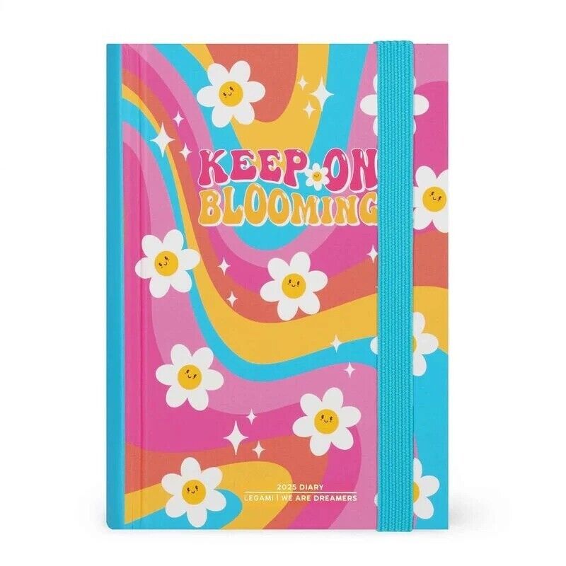 AGENDA 2025 legami GIORNALIERA small 12 MESI keep on blooming DAISY day