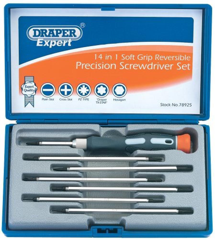 Draper Expert 78925 - Set cacciaviti di precisione 8 pezzi - NUOVO