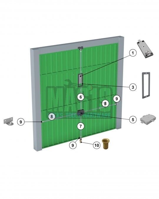 KIT SICUREZZA BASCULANTE GARAGE SECUREMME 2240KZBKIT1