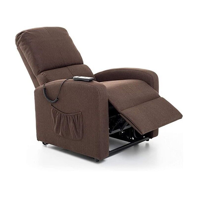 POLTRONA FIORELLA LIFT RELAX IN COLORE MARRONE