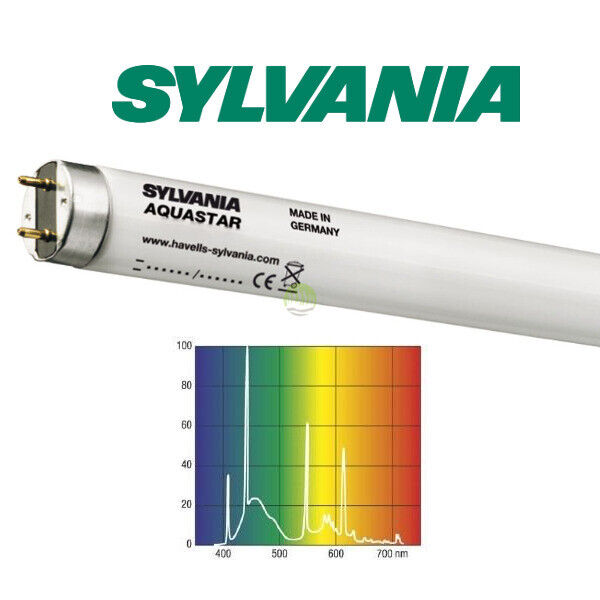 SYLVANIA 0002744 NEON FLUORESCENTE ACQUARIO T5 AQUASTAR ATTACCO G5 39W - 849MM