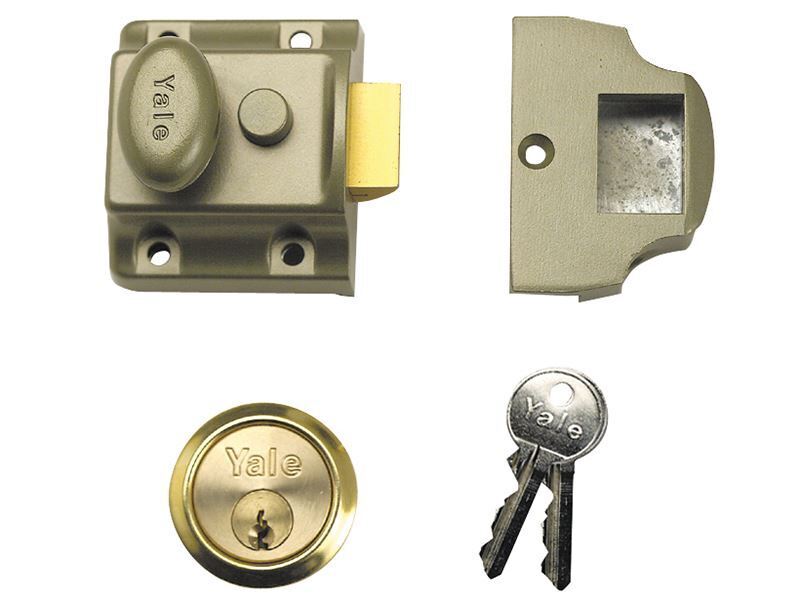 Serrature Yale - 723 Deadlatch 40mm Backset ENB Finish Box