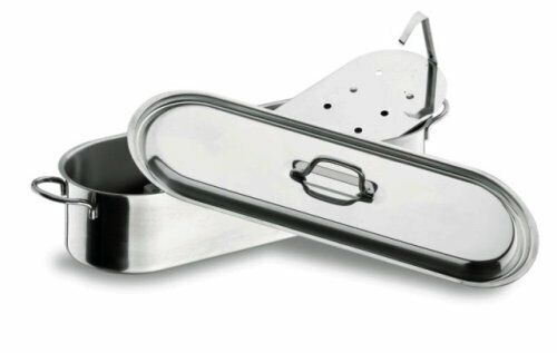 Lacor 50460 - Pesciera con griglia, 60 cm (f2a)