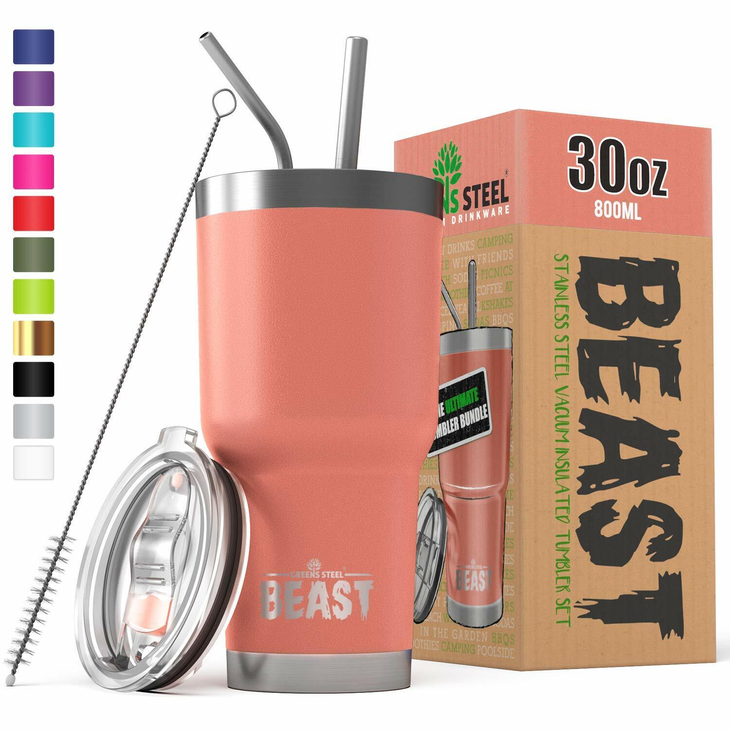 Greens Steel Beast Tumblers (30oz, Fiorire) (q7o)