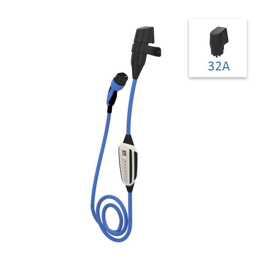 NRGkick Fix Max 5m GSM/GPS/SIM sist. blocco, presa a muro 32A Mod. 12601015 EAN