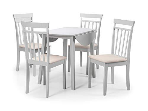 Julian Bowen, Set di 2 sedie da pranzo Coast, grigio (f3t)