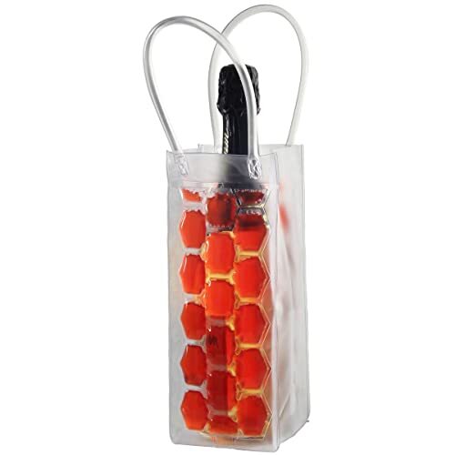 Fackelmann Sacchetto Refrigerante per Bottiglie, Plastica e Jelly Ice, Assortito