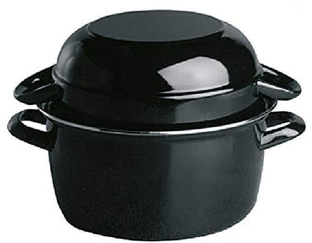Aps Mussel Pot, Pentola per cozze da 2 kg, Seafood Pot, Mussel Serving Pot, Muss