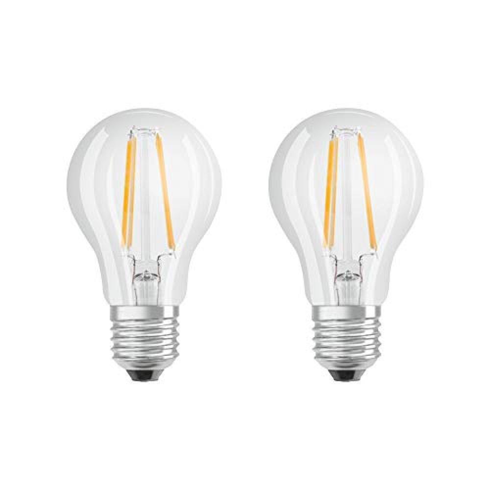 (TG. 7 W) Osram Base Classic Lampada LED E27, Bianco, 7 W 2 unit  - NUOVO