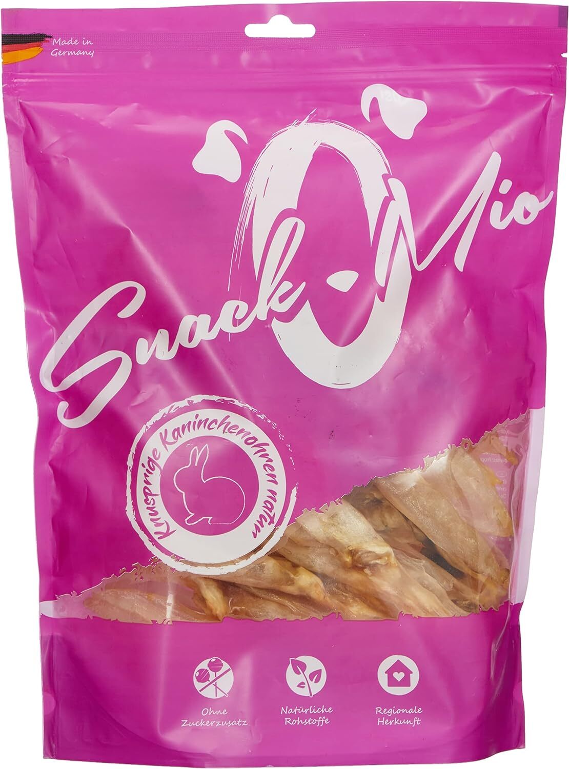 Snackomio Venandi Animal Croccanti Orecchie Di Coniglio Al Naturale -...