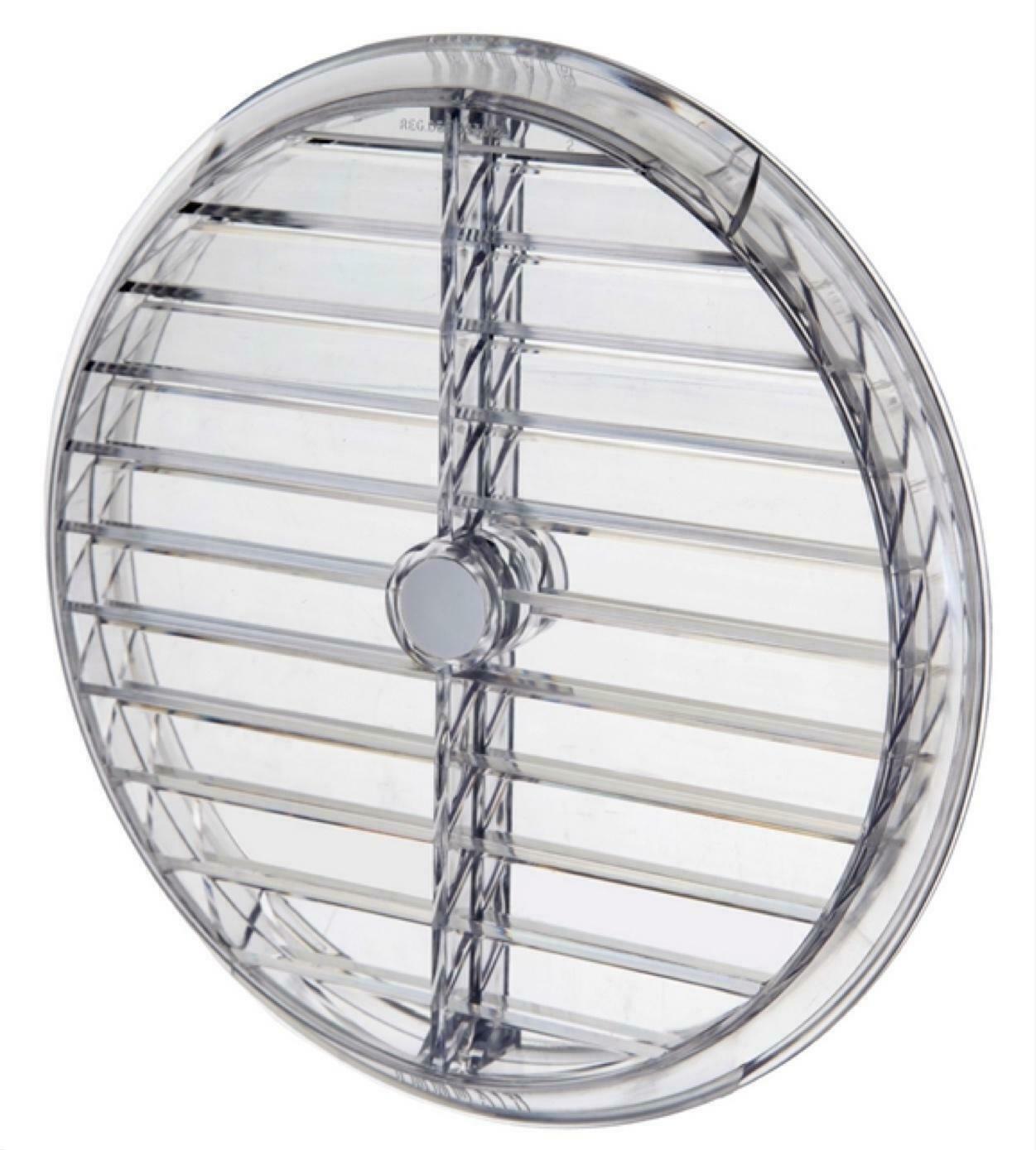 Simon Vent-A-Matic PB Ventilatore statico in vetro per finestre 164 mm 6"...