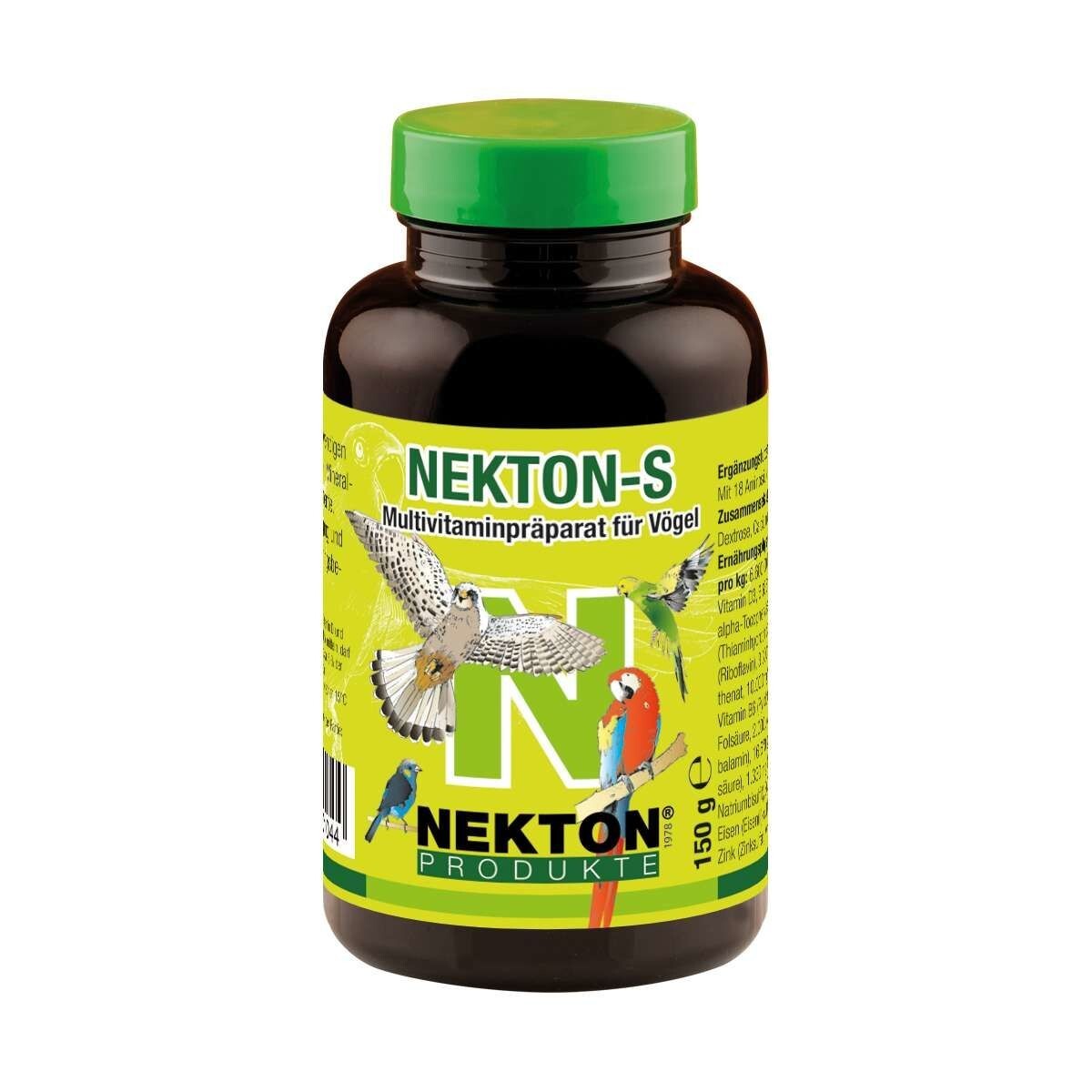 NEKTON S 150g, Vitamine Uccelli, Preparazione Uccelli, Alimentazione Uccelli