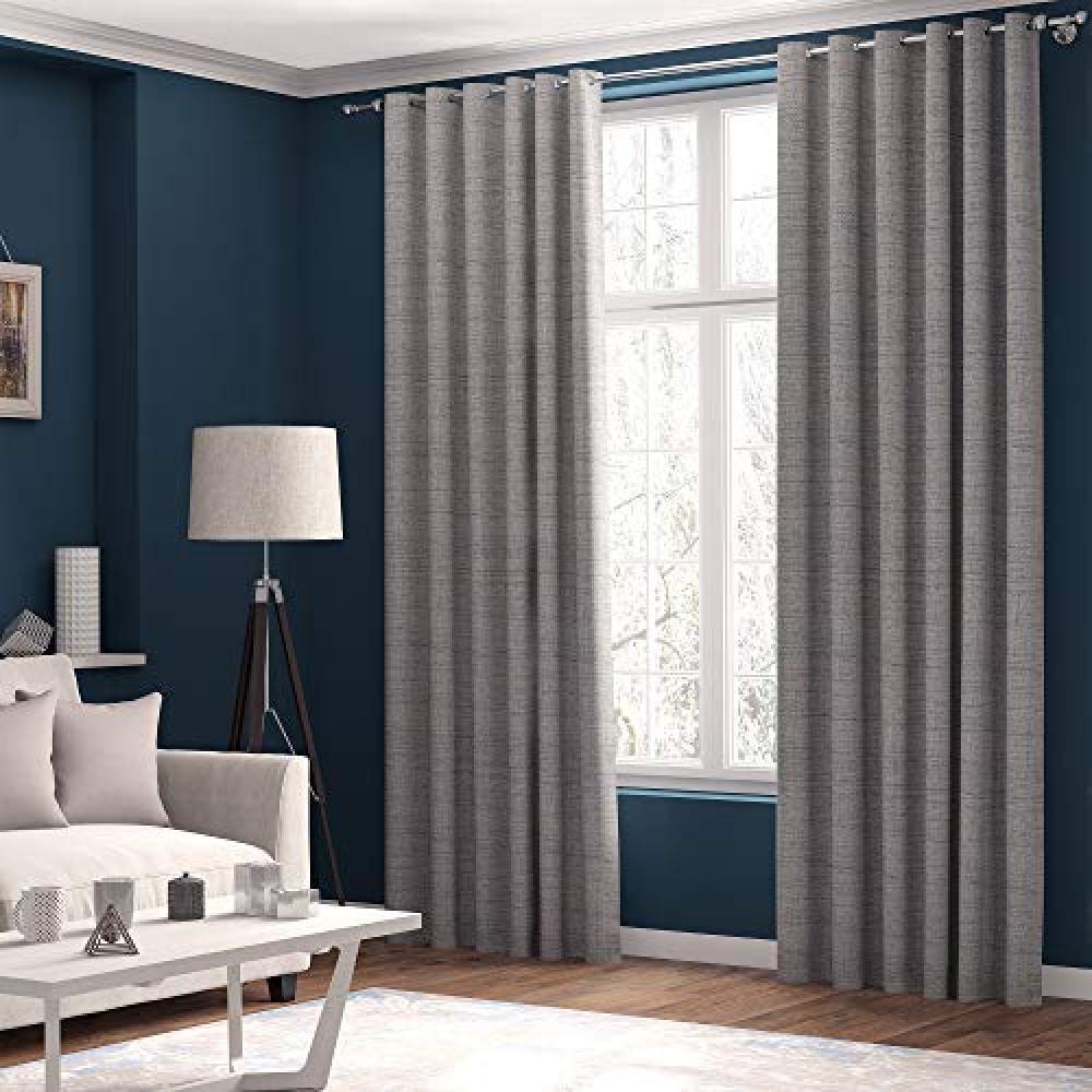(TG. 66 x 72 inches) Stanley Hamilton - Tende da finestra, Argento, 66 x 72 inch